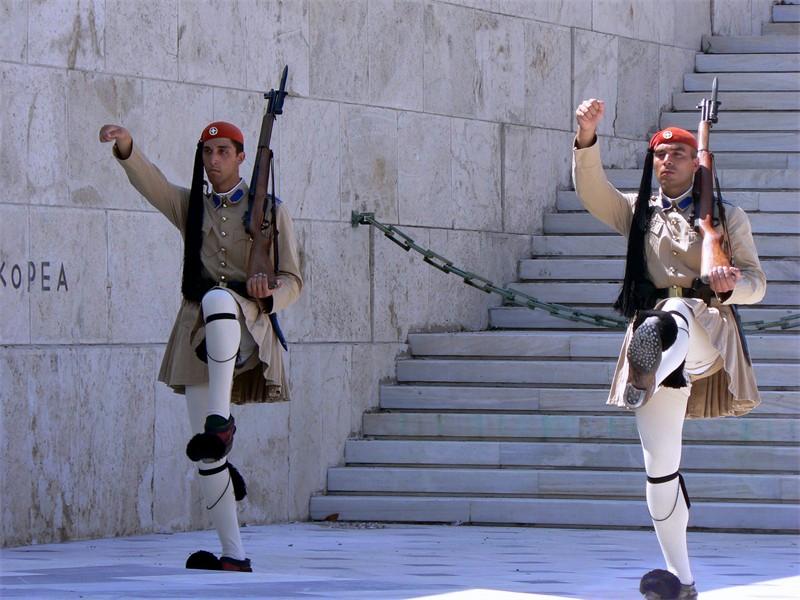 P1030015.JPG - Changing of the Guards, Greece